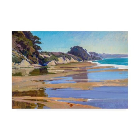 Marcia Burtt 'October High Tide' Canvas Art,22x32